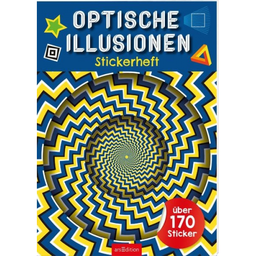 Optische Illusionen Stickerheft