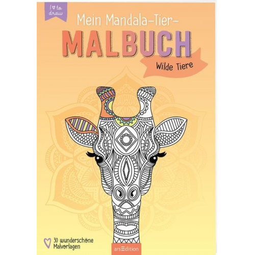 37338 - Mein Mandala-Tier-Malbuch – Wilde Tiere