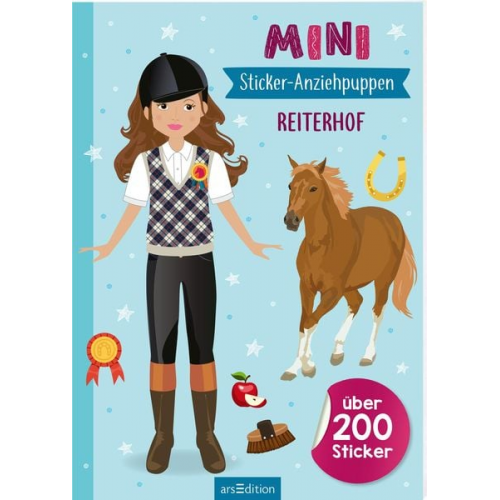 Mini-Sticker-Anziehpuppen – Reiterhof