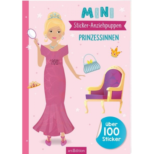 Mini-Sticker-Anziehpuppen – Prinzessinnen