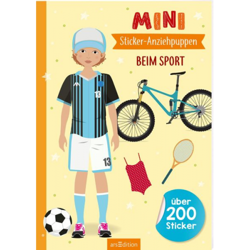 49580 - Mini-Sticker-Anziehpuppen – Beim Sport