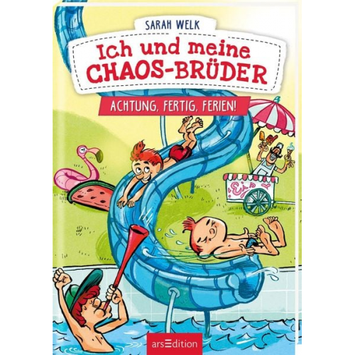 Sarah Welk - Ich und meine Chaos-Brüder – Achtung, fertig, Ferien! (Ich und meine Chaos-Brüder 4)