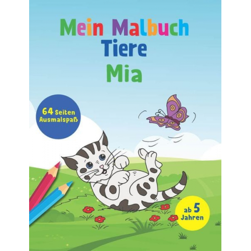 Mein Malbuch Tiere - Mia