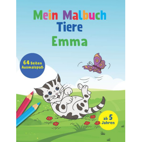 Mein Malbuch Tiere - Emma