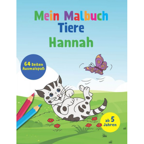 Mein Malbuch Tiere - Hannah