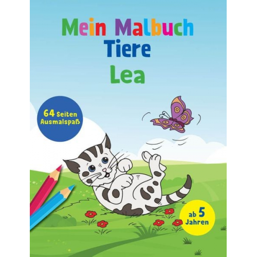 Mein Malbuch Tiere - Lea