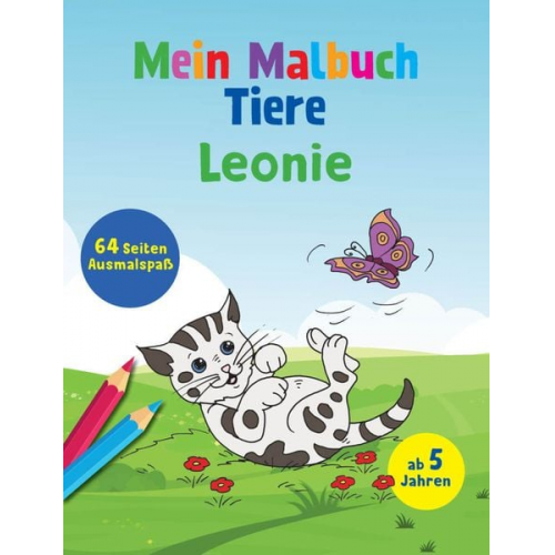 Mein Malbuch Tiere - Leonie