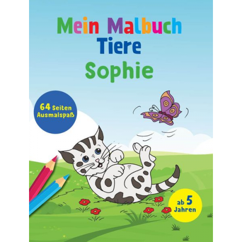 Mein Malbuch Tiere - Sophie