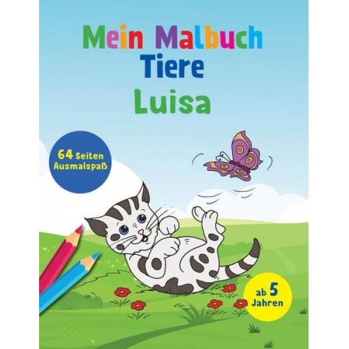 Mein Malbuch Tiere - Luisa