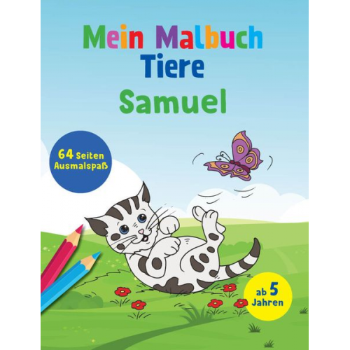 Mein Malbuch Tiere - Samuel