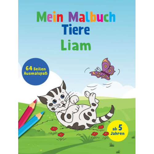 Mein Malbuch Tiere - Liam