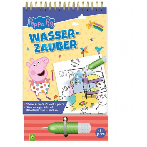 Schwager & Steinlein Verlag - Peppa Pig Wasserzauber - einfach mit Wasser malen