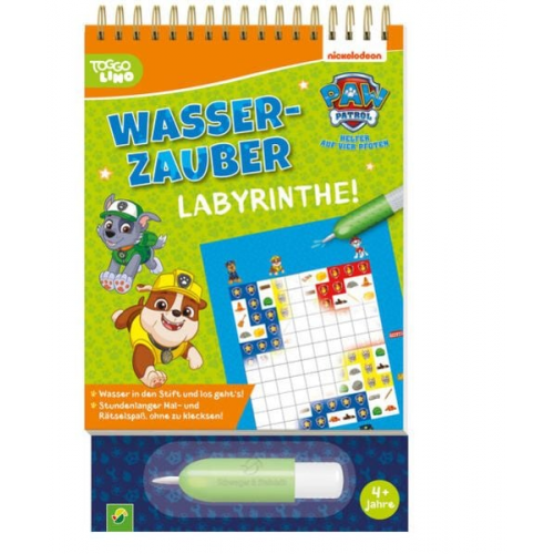 PAW Patrol Wasserzauber | Labyrinthe. Einfach mit Wasser malen!