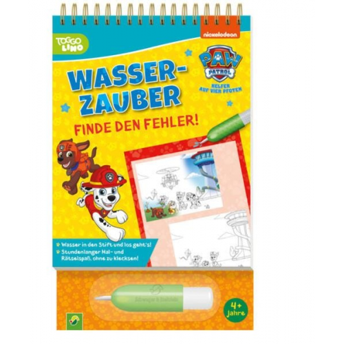 PAW Patrol Wasserzauber | Finde den Fehler. Einfach mit Wasser malen!