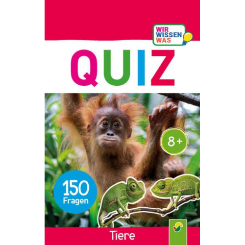 Quiz Tiere • 150 Fragen für schlaue Kids