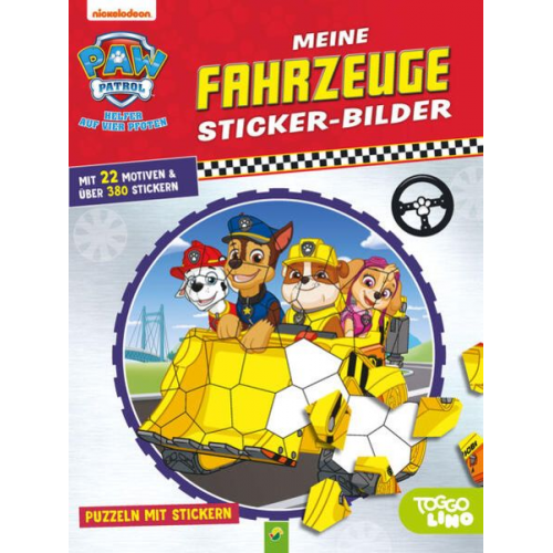 Schwager & Steinlein Verlag - PAW Patrol: Meine Fahrzeuge Sticker-Bilder