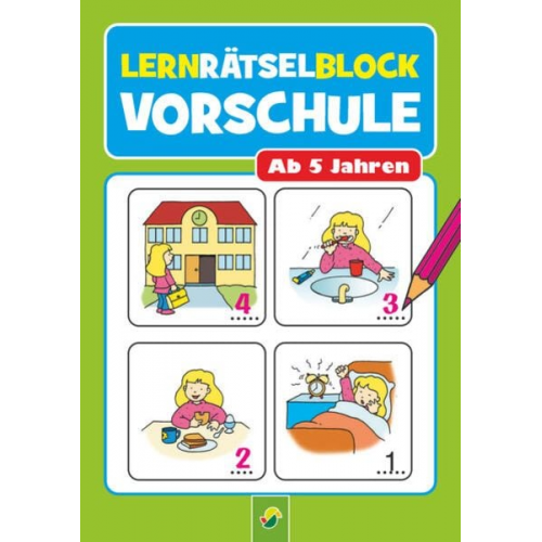 Lernrätselblock Vorschule | Für Kinder ab 5 Jahren