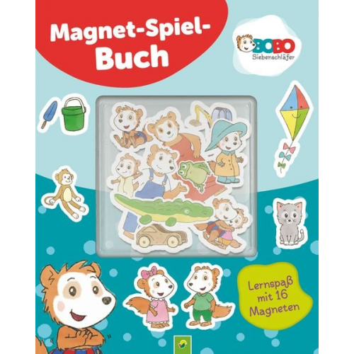 8546 - Bobo Siebenschläfer Magnet-Spiel-Buch