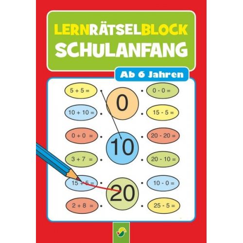 Lernrätselblock Schulanfang | Für Kinder ab 6 Jahren