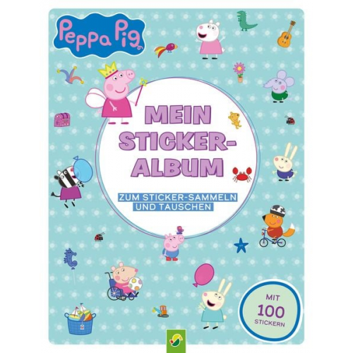 Schwager & Steinlein Verlag - Peppa Pig Mein Stickeralbum mit 100 Stickern