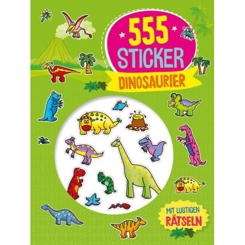 17307 - 555 Sticker Dinosaurier