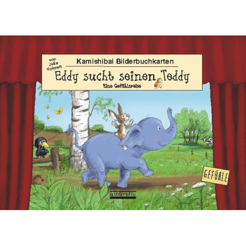 Julia Volmert - Eddy sucht seinen Teddy - Kamishibai-Bilderbuchkarten