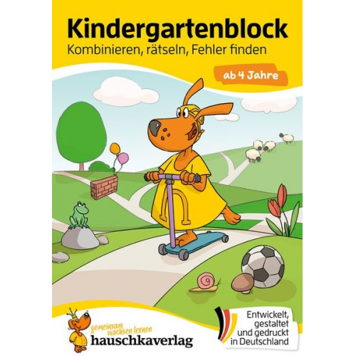 Ulrike Maier - Kindergartenblock ab 4 Jahre - Kombinieren, rätseln, Fehler finden