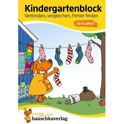 Linda Bayerl - Kindergartenblock - Verbinden, vergleichen, Fehler finden ab 4 Jahre