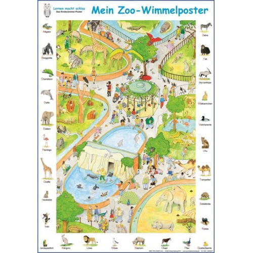 Mein Zoo-Wimmelposter