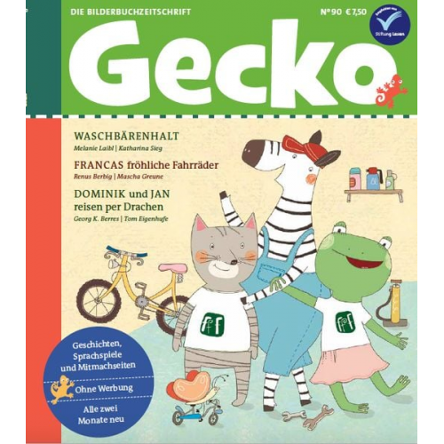 Melanie Laibl Renus Berbig Georg K. Berres Hans-Peter Tiemann Ina Nefzer - Gecko Kinderzeitschrift Band 90