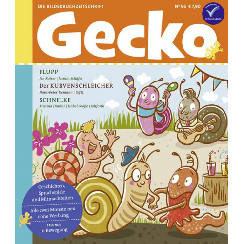 Jan Kaiser Hans-Peter Tiemann Kristina Dunker Arne Rautenberg Mascha Greune - Gecko Kinderzeitschrift Band 96