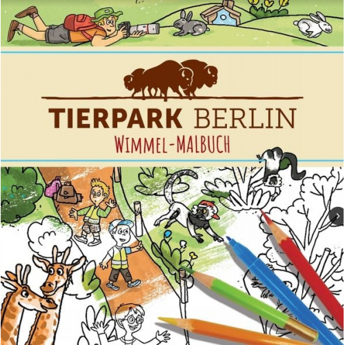 Tierpark Berlin Malbuch