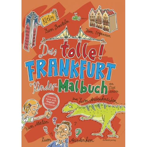 Claas Janssen - Das tolle Frankfurt Kinder-Malbuch