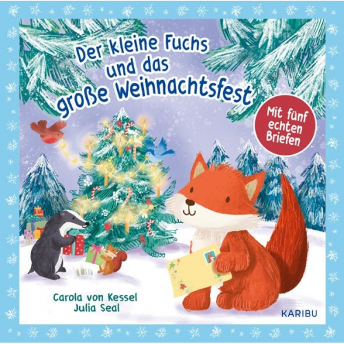 Carola Kessel - Der kleine Fuchs und das große Weihnachtsfest - mit fünf echten Briefen