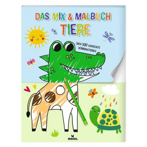 Elizabeth Golding - Das Mix & Malbuch Tiere
