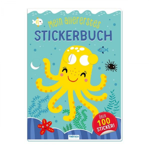 Trötsch Verlag - Trötsch Mein allererstes Stickerbuch Tintenfisch