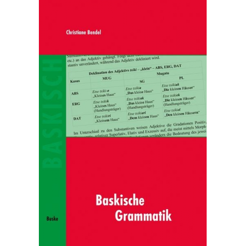 Christiane Bendel - Baskische Grammatik