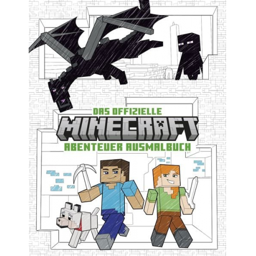 Insight Editions - Das offizielle Minecraft-Abenteuer-Ausmalbuch