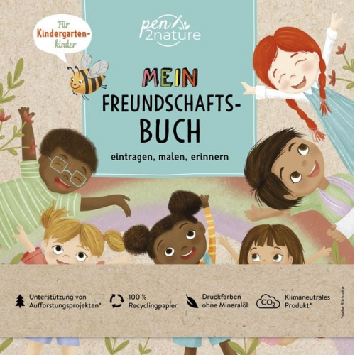 Pen2nature - Mein Freundschaftsbuch. Eintragen, Malen, Erinnern - Für Kinder ab 3 Jahren