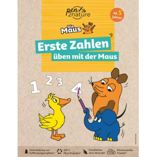 Pen2nature - Erste Zahlen üben mit der Maus. Für Kinder ab 5 Jahren