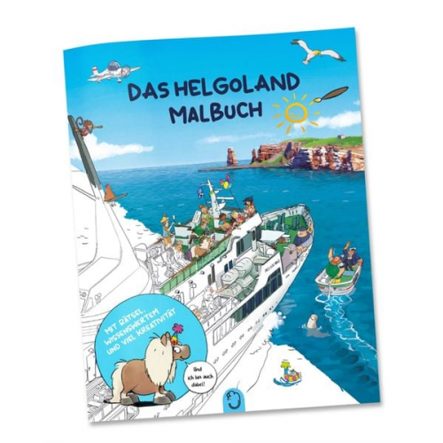 Jannes Weber - Das Helgoland Malbuch