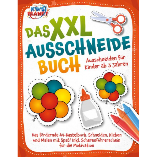 Lisa Malua - Das XXL-Ausschneidebuch - Ausschneiden für Kinder ab 3 Jahren: Das fördernde A4-