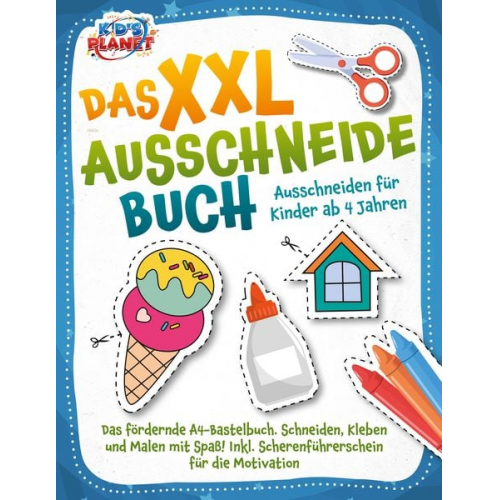 Lisa Malua - Das XXL-Ausschneidebuch - Ausschneiden für Kinder ab 4 Jahren: Das fördernde A4-