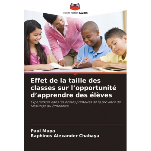 Paul Mupa Raphinos Alexander Chabaya - Effet de la taille des classes sur l'opportunité d'apprendre des élèves