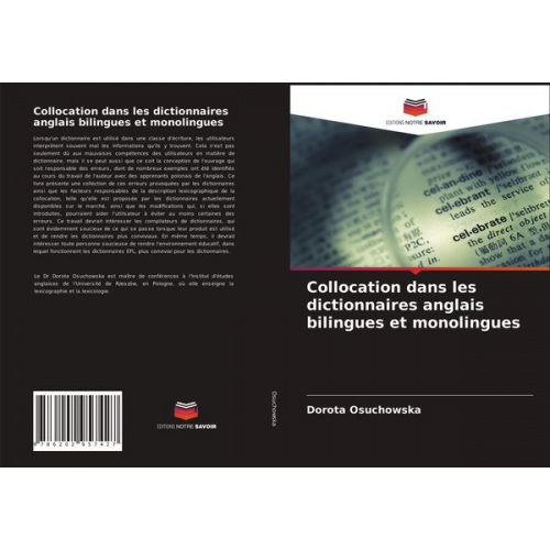 Dorota Osuchowska - Collocation dans les dictionnaires anglais bilingues et monolingues