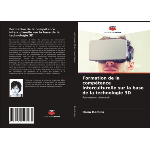 Daria Demina - Formation de la compétence interculturelle sur la base de la technologie 3D