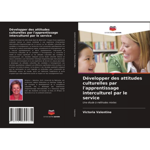 Victoria Valentine - Développer des attitudes culturelles par l'apprentissage interculturel par le service