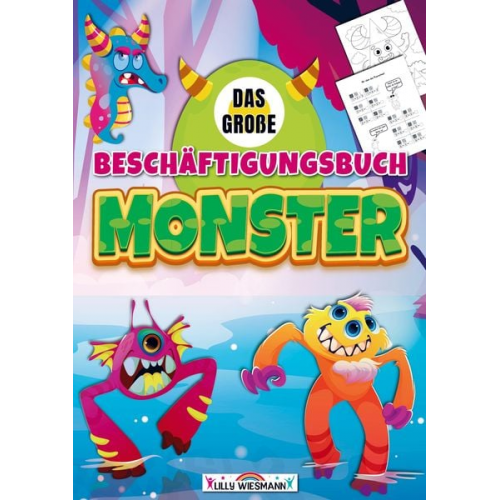 LernLux Verlag - Das große Beschäftigungsbuch Monster