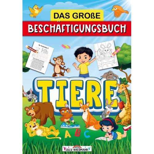 LernLux Verlag - Das große Beschäftigungsbuch Tiere