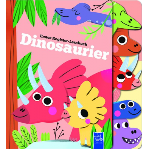 Erstes Register-Lernbuch - Dinosaurier